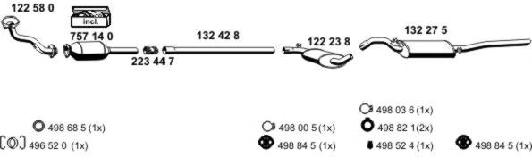 ERNST 070358 Exhaust System